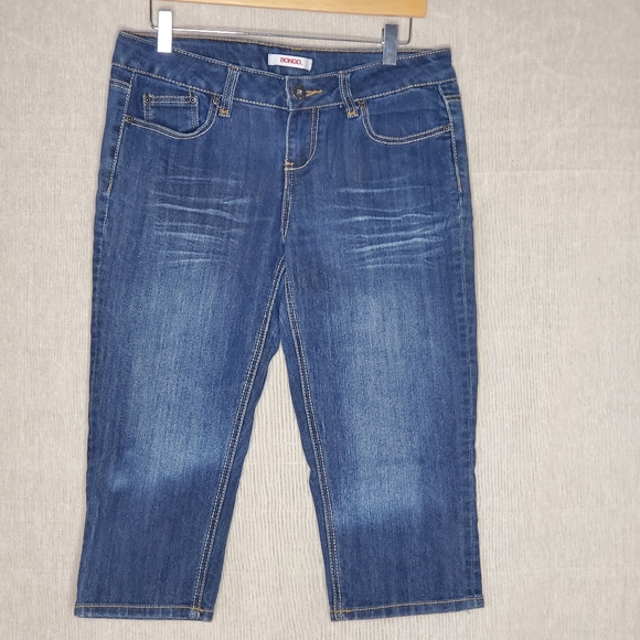 3 for $15 Vintage Bongo Capri Midrise Jeans Size 11 - Picture 1 of 8